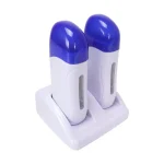 Wax Warmer Hair Removal Machine Double Depilatory Roll On Wax Heater Efficient And Mild Suitable for Arm Legs Face Back Armpit 2