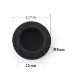 50mm Ear Pads for Logitech H330 H340  H111 H51 PX100 PX200 Earmuffs Sponge Cover USB PC Earphone Earpads Replacement Accessories 2