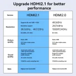8k ColorExtreme HDMI-compatible Spring Wire Elbow Photography Interchangeable Lens Digital Camera Stabilizer Astro Monitor 4k 5