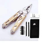 Daicamping DL30 Multitools Hand Diy Multi Tools Multi-tool Clamp Folding Knives Scissor Cutters EDC Survival Gear Manual Pliers 6