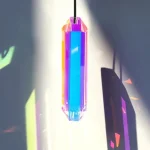 2 pcs sun catcher window prism pendant, Crystal rainbow manufacturing garden hanging ornament, home, garden art decoration 6