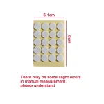 240PCS Candle Wick Stickers Heat Resistance Double-Sided Stickers Adhere Steady in Hot Wax Wick Sticker 4
