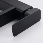 Black/Chrome Bathroom Faucets Hot and Cold Mixer Faucets Vanity Bathroom Kitchen Deck Mounted Bathroom Sink Faucets 3