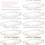 Kuup Safe Waterproof Mattress Protector Soft Comfortable Breathable Solid Color Fitted Bedding Cover No Pillowcases Included 3