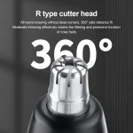 Electric Nose Hair Clipper Rechargeable Automatic Shaving Nose Trimmer Unisex Professional Washable Painless Nose Hair Trimmer 5