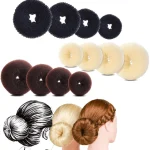 3PCS Maruki Head Hair Curler, Korean Style Versatile Hair Accessories, Fluffy Curled Lady Easy Big Ring Hair Styling Tools