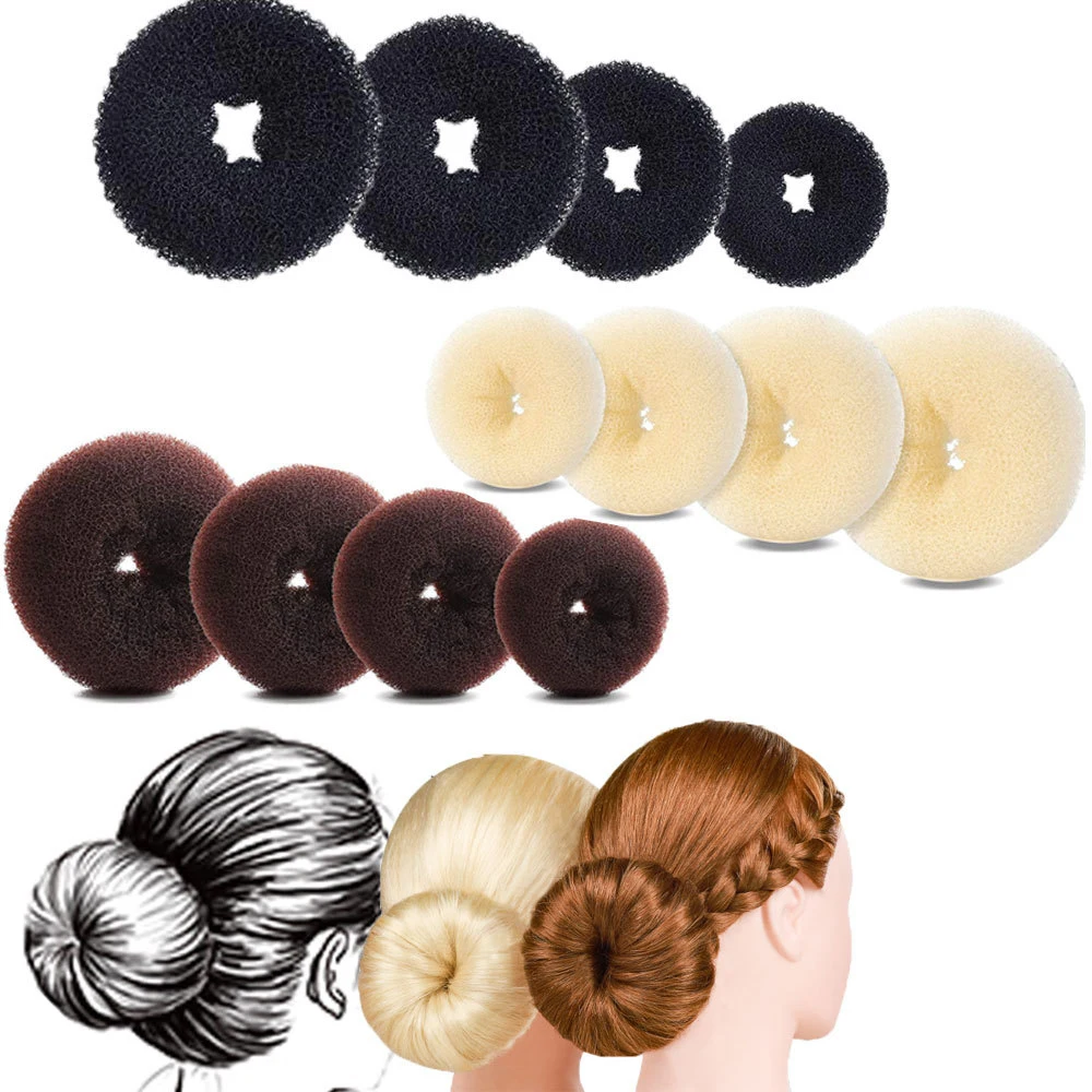 3PCS Maruki Head Hair Curler, Korean Style Versatile Hair Accessories, Fluffy Curled Lady Easy Big Ring Hair Styling Tools 3PCS Maruki Head Hair Curler, Korean Style Versatile Hair Accessories, Fluffy Curled Lady Easy Big Ring Hair Styling Tools