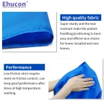 Ehucon Patient Tubular Slide Sheet High Quality Reusable Nylon Fabric Repositioning Sheet for Moving Bedridden Patients 4