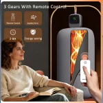 Portable Clothing Dryer Foldable Electric Clothes Dryer Mini Laundry Dryer with UV Sterilization Portable Travel Clothes Dryer 4
