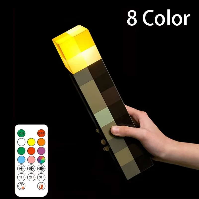 11.5 Inch Brownstone Torch Led Night Lights USB Rechargeable Table Light Game Room Decoration Lamp Kids Birthday Gifts Toy Lamps 11.5 Inch Brownstone Torch Led Night Lights USB Rechargeable Table Light Game Room Decoration Lamp Kids Birthday Gifts Toy Lamps