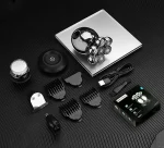 Electric Shaver 7D Floating Cutter Head Base Charging Portable Men Beard Trimmer Clipper Skull Shaver Waterproof Shaving 6