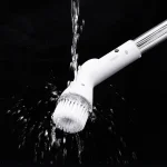 Electric Spin Scrubber Bathroom Scrubber Cordless Shower Scrubber with 5 Replaceable Brush Heads for Bathroom Kitchen Cleaning 2