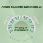 Cellulite Massager Manual Muscle Massager Roller for Leg, Neck, Arm and Foot, Multi-function Pelvic Floor Muscle Trainer Beauty 5