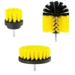 22 /3Pcs Electric Drill-Brush Kit Power Scrubber Brush For Carpet Bathroom Surface Tub Furniture Shower Tile Tires Cleaning Tool 6