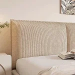 European Corduroy Bed Headboards for Bedroom Soft Backrest New Headboards Stylish Multifunctional Bedroom Furniture for Home ZZ 2