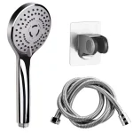 Bathroom Pressurized Hand Shower Package Accessories Shower Nozzle Large Water Output 5 Models Universal Adaptation Save Water 6