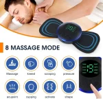 EMS Electric Neck Massager Muscle Massage Stimulator Low Frequency Instrument Back Cervical Calf Patches Joints Relief Body 3