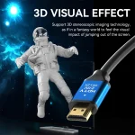 HDMI-CompatibleCable 2.0  4K 60Hz for  Xbox PS5 PS4 Laptops HDMI-Compatible Splitter Digital Cable Cord 1.5m 2m 3m 5m 10m 15m 5