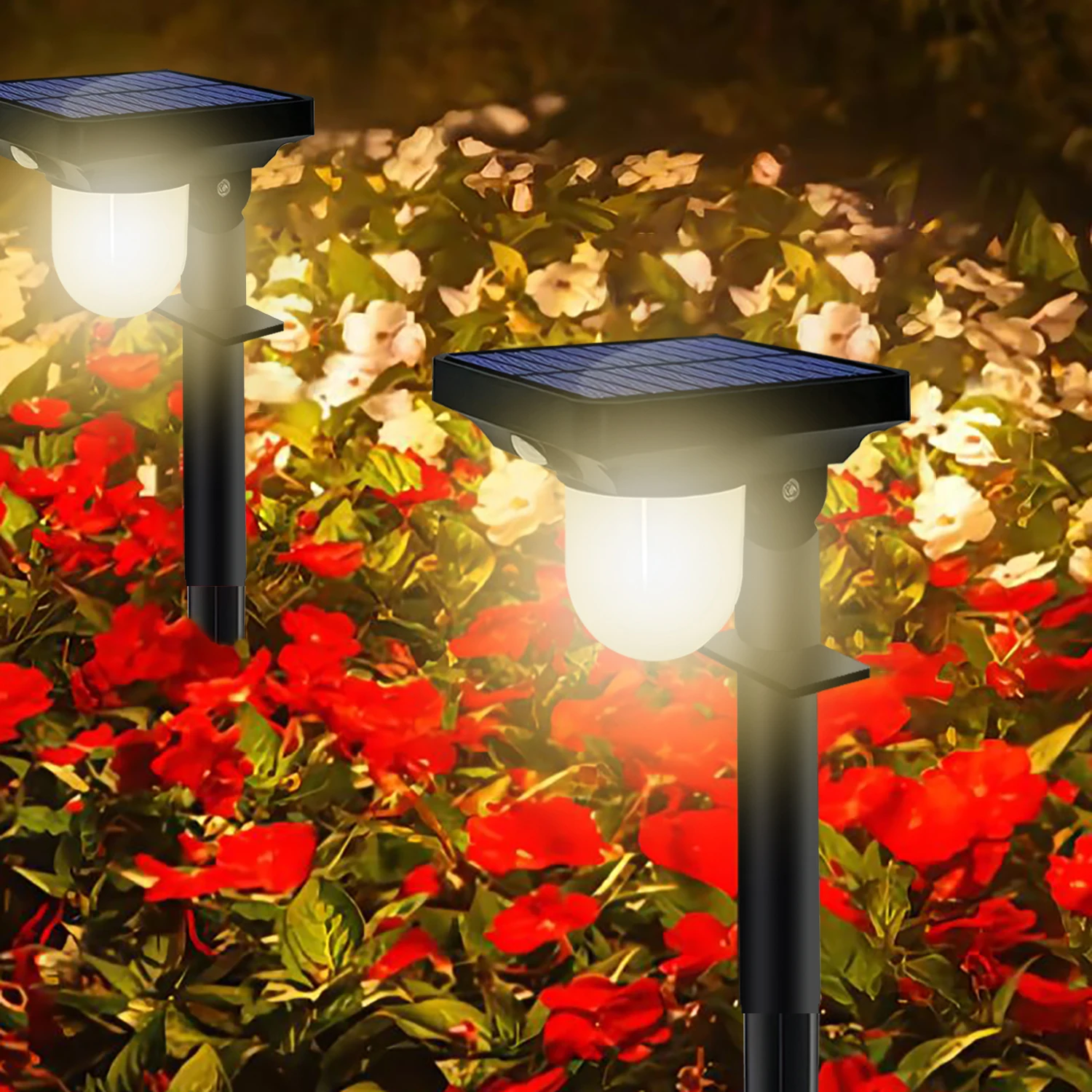 Solar Lights Outdoor Garden Solar Powered Wall Lamp Waterproof Motion Sensor Pathway Light Landscape Path Yard Backyard Lawn Solar Lights Outdoor Garden Solar Powered Wall Lamp Waterproof Motion Sensor Pathway Light Landscape Path Yard Backyard Lawn