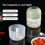 250ml Garlic Masher Crusher Electric Kitchen Food Chopper USB Portable Meat Grinder Vegetable Chopper for Kitchen Gadgets 2