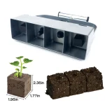 Handheld Seedling 4 Soil Block Maker 2 Inch Soils Blocking Tool Used for Seedling Greenhouse Garden Supplies 3