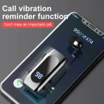 K55 Band Clip Single-ear Bluetooth Headphones LED Display Tws for Android &IOS Earphones & Headphones Hd Calls Business Headsets 3