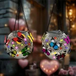 Solar Lantern Outdoor, Solar Lights for Outside Decorative Outdoor Hanging Lights Waterproof Solar Lanterns, yard garden lamp 6