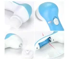 Electric 5 IN 1 Electric Facial Cleaner Brush Wash Machine Spa Skin Care Massage Blackhead Cleaning Facial Cleanser Tools 5
