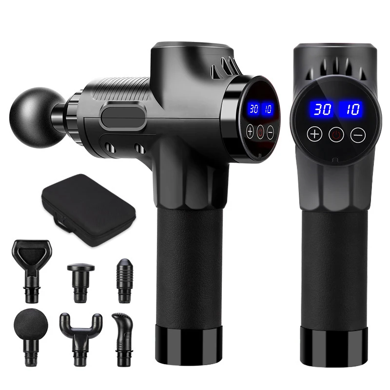Fascial Massage Gun Electric Percussion Pistol Massager Body Neck Back Deep Tissue Muscle Relaxation Pain Relief Fitness Fascial Massage Gun Electric Percussion Pistol Massager Body Neck Back Deep Tissue Muscle Relaxation Pain Relief Fitness