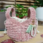 DIY 100% Polyester  Velvet Yarn Amigurumi Accessories Dolphin Baby Plush Yarn Soft Chenille Yarn for Knitting  1 Skein 100g 130M 4