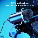 Professional Wired Condenser conference Microphone gooseneck desktop High voice quality Mic Computer Gaming USB Microphone 2