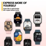 New Zeblaze GTS 3 Voice Calling Smart Watch Ultra-big 2.03'' HD Screen 24H Health Monitor 100+ Sports Modes 200+ Watch Faces 5