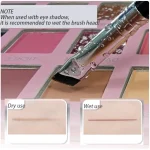 The Upgrade Blade Eyeliner Brush Ultra Thin Fine Angle Flat Eyebrow Brush Under The Eyes Place Precise Detail Brush 5