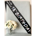 The One Where it's my 16th 18th 30th 40th 50th 60th birthday sash Friends themed happy Birthday Party decoration Bestie Gift 3