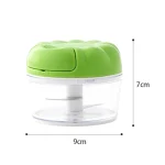 Mini Food Mixers Multi-function Garlic Grinding Chopper Food Vegetables Cutter Meat Grinders Home Kitchen Manual Garlic Press 6