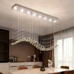 Modern Pendant Ceiling Lamps Suspension Lighting Living Room Pendant Lamp for Kitchen Over the Table Crystal Chandelier Pendants 3