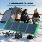 Portable Power Station 1000W, 999Wh Solar Generator, 110V Pure Sine Wave AC Outlets, 60W USB-C PD Fast Charging, 10, Customized 6