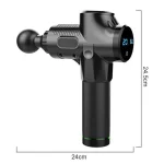Fascial Massage Gun Electric Percussion Pistol Massager Body Neck Back Deep Tissue Muscle Relaxation Pain Relief Fitness 5