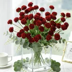 Artificial Flowers Silk Ball Chrysanthemum Home Room Wedding Wreath Bridal Bouquet Decora Valentine Garden DIY Gift Prop Hotsale 5