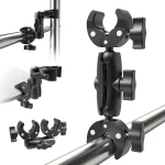 Motorcycle Bike Panoramic Selfie Stick for insta360 One X2 X3 Monopod Handlebar Mount Bracket for GoPro Max Hero 11 Accessories 3