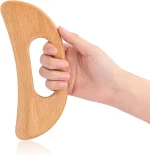 Wooden scraping therapy tools, scraping massage board, wooden half-moon-shaped scraping tools, body massage 2