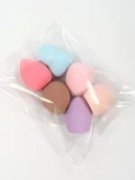 Medium Size Beauty Sponge 6/12/24/36/60 Pieces, Random Color and Shape, Foundation Mixing Beauty Sponge, Liquid, Cream and Powde 6