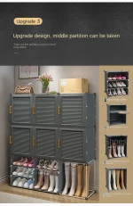 Simplicity Household High-Capacity Shoerack Hallway Cabinets For Living Room Storage Goods Shelves Corridor Shoe Rack Furniture 6