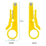 1PC Wire Stripper Knife Crimper Pliers Crimping Tool Cable Stripping Wire Cutter Multi Tools Cut Line Multifunctional Hand Tools 2