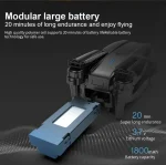 New E99Pro RC Drone 4K Professinal With 1080P Wide Angle HD Camera Foldable Helicopter WIFI FPV Height Hold Gift Toy 6