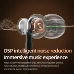 BT8 Wireless Bluetooth Earphones Headphones Outdoor Sports Headset V5.3 Display Button Control Earbuds for Music 6