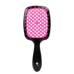 1 piece anti-static tangled hair comb hair massage brush hollow out curly hair brush hair salonhair salon tools 5