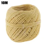 1 Roll ​Beeswax Wick Organic Hemps Wick 33 FT Well Coated Natural Beeswax For DIY Candle Stick Making Votives Tea Lights New 3