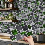 Easy Install Marble Wall Panels Peel and Stick 3D Brick Wallpaper Self Adhesive Waterproof Sticker for Home Renovation
