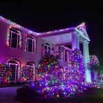 23-99ft LED Solar Light 50-300 Lights Outdoor Waterproof Fairy Garland Lights Christmas Party Halloween Decorations Solar Lights 4